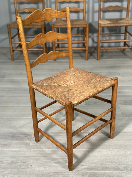 A Set of 6 Antique Pass Dining chairs By Neville Neal