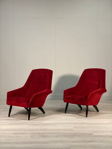 A Stylish Pair Of 1960’s Armchair’s