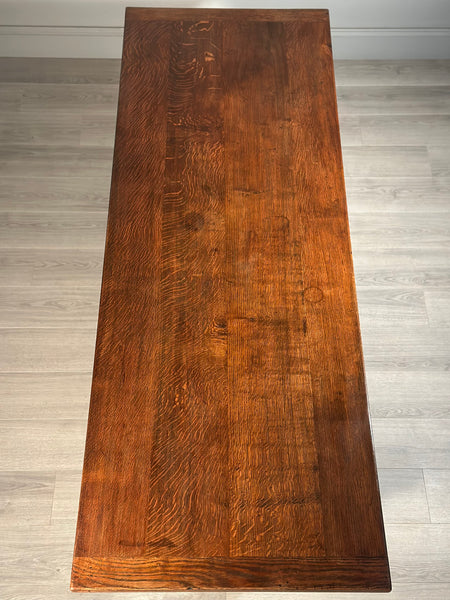 Large Oak Refectory Table C.1900