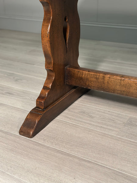 Antique Oak Refectory Table - 8ft