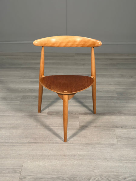 Set of 6 Hans Wegner Fh4103 “Heart” Dining Chairs c.1950’s