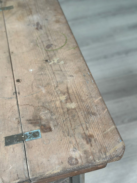 Antique Industrial Table
