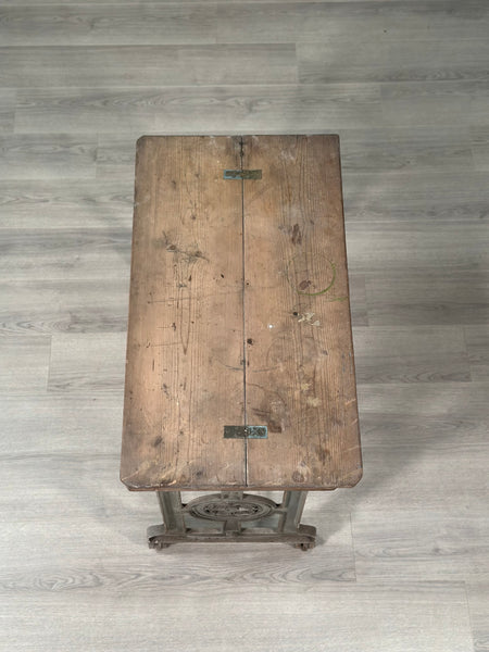 Antique Industrial Table