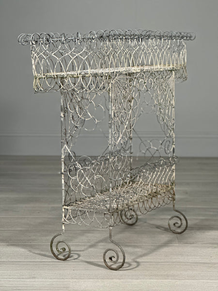 19th Century Wirework Garden Planter