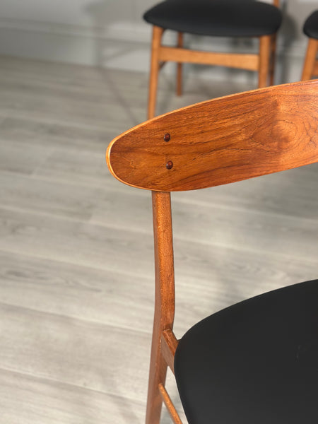 Set Of 6 Danish Teak Dining Chairs from Farstrup Møbler