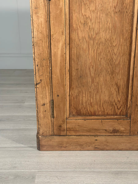 Large Antique Pine Shop Counter