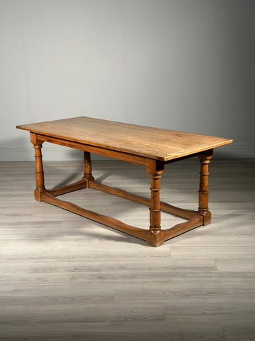 Antique Elm Refectory Table