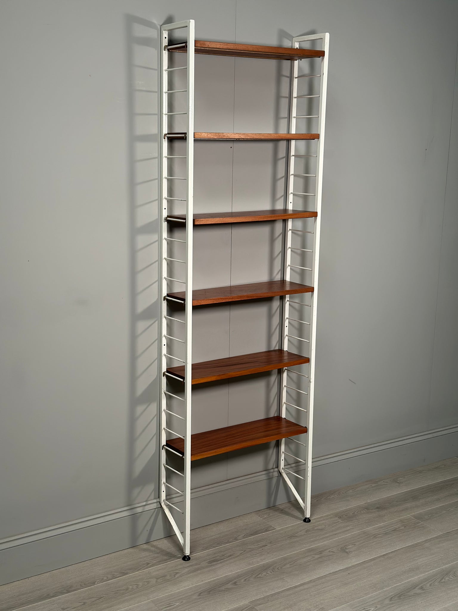 Mid 20th Century Modular Shelving System By Ladderax