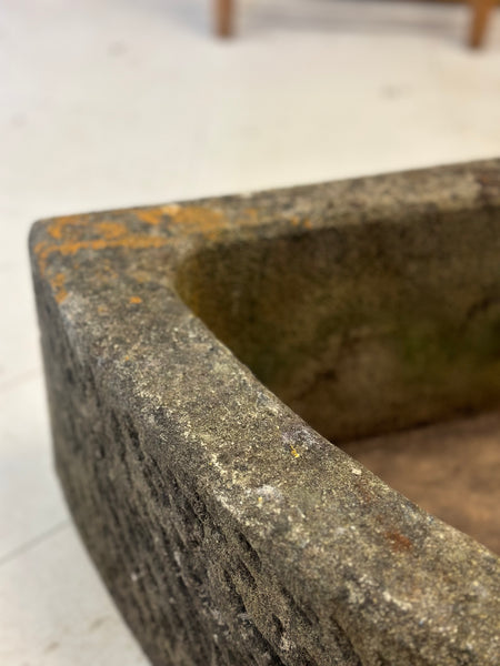 Antique Corner Stone Trough
