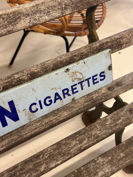 Vintage Wills’s Capstan Cigarettes Enamel Sign