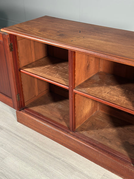 Antique Mahogany School Cupboard