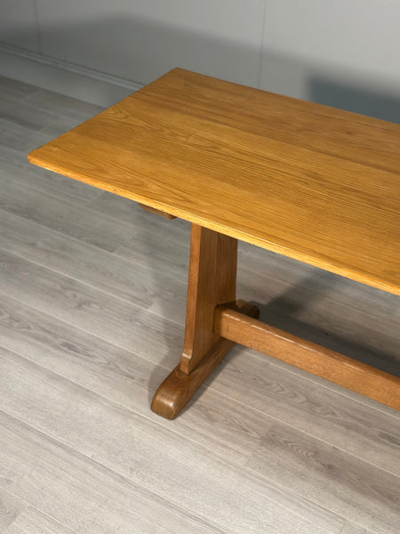 Large Antique Oak Refectory Table c1920