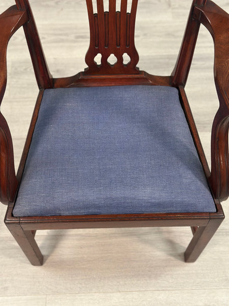 Georgian Mahogany Armchair