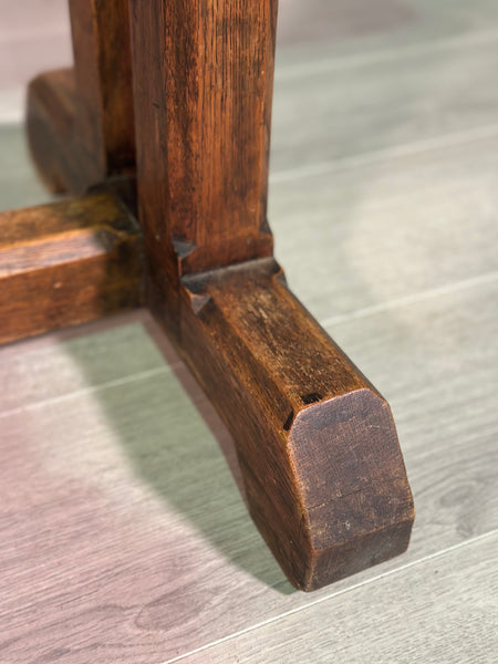 Antique Oak Refectory Dining Table