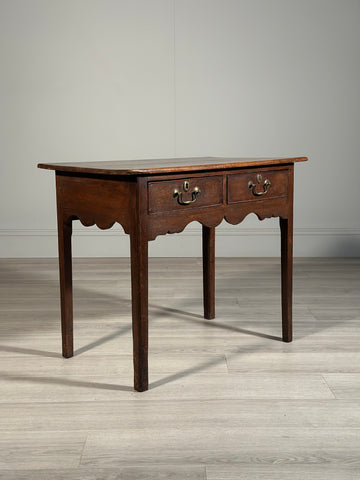 Small Georgian Oak Lowboy c.1780