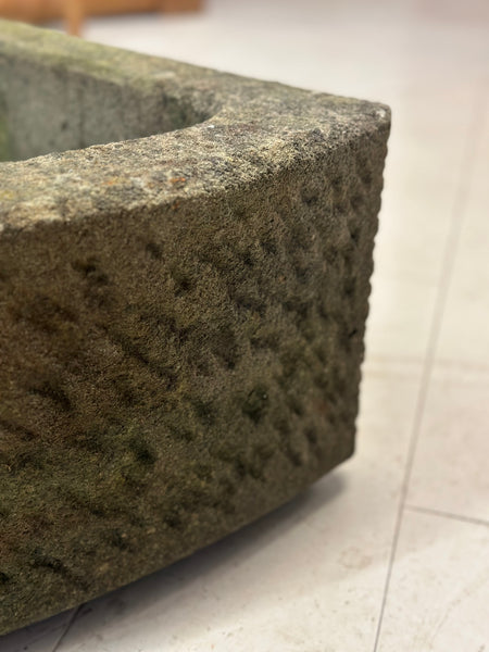 Antique Corner Stone Trough