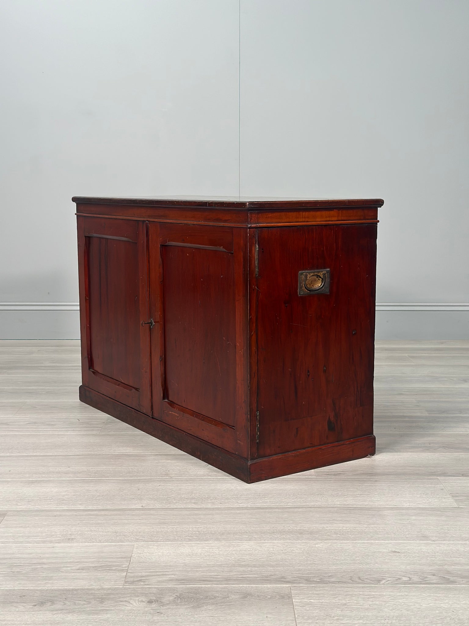 Small 19th Century Campaign Cupboard
