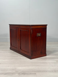 Small 19th Century Campaign Cupboard