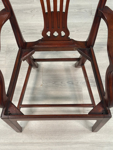 Georgian Mahogany Armchair