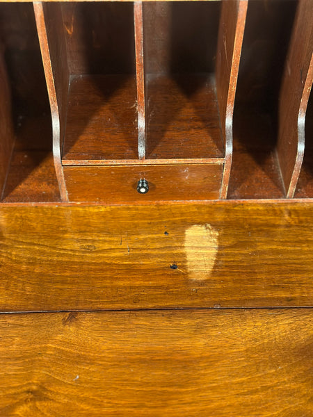 Small Antique Burr Walnut Writing Bureau c.1930