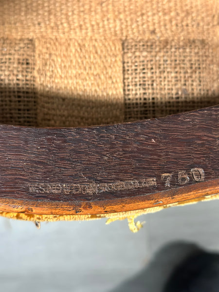 Set Of 4 19th Century Birds Eye Maple Aesthetic Movement Dining Chairs C.1870