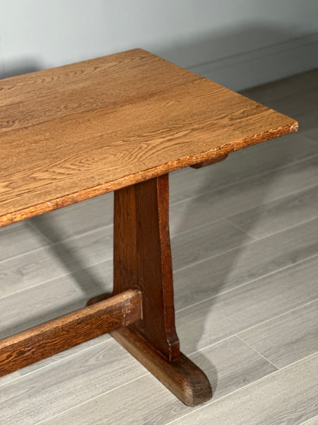 Large Antique Oak Refectory Table