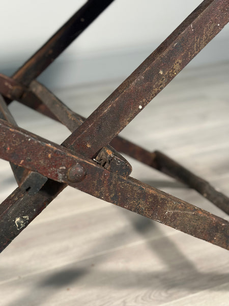 Antique Painter and Decorator Table In Original Paint