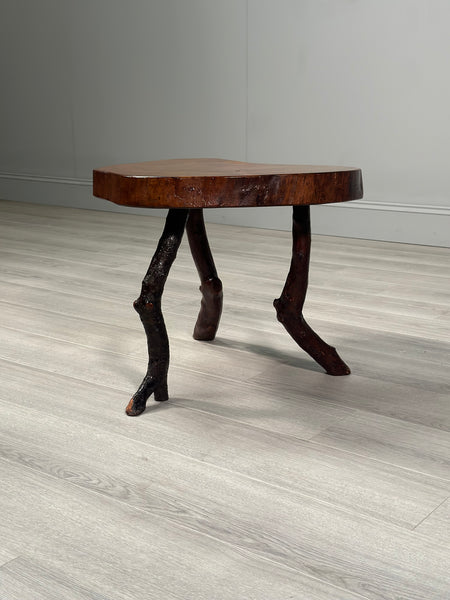 Natural Welsh Love Heart Table