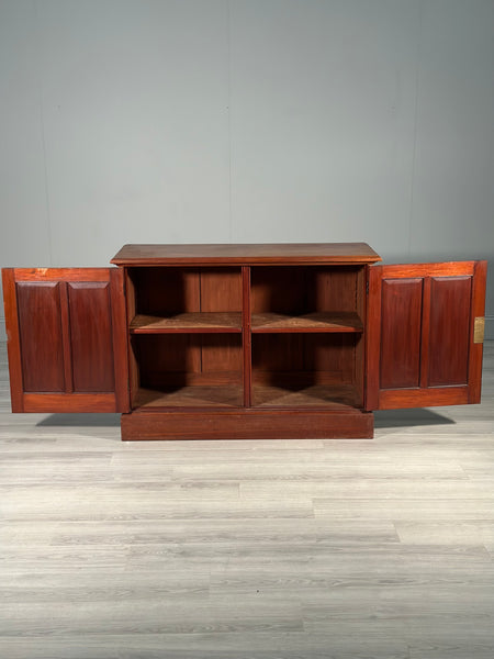 Antique Mahogany School Cupboard