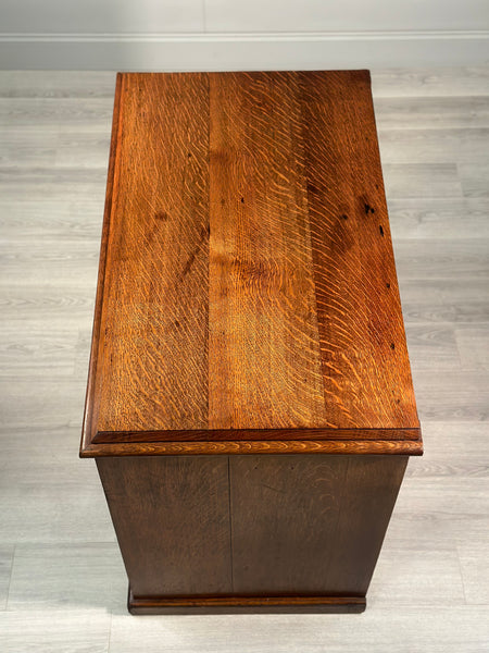 Large Bank Of Oak Drawers C.1880