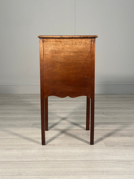 Antique Mahogany Georgian Bedside Cabinet C.1790