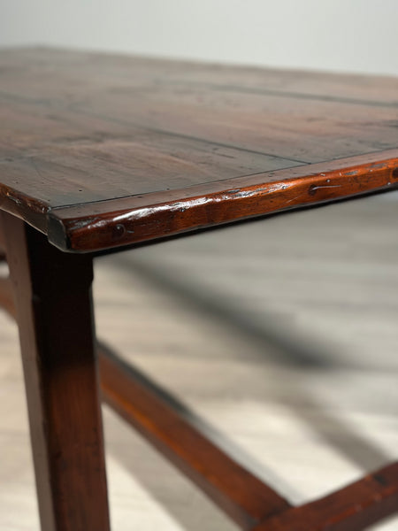 19th Century Style Cherry Wood Large Refectory Table