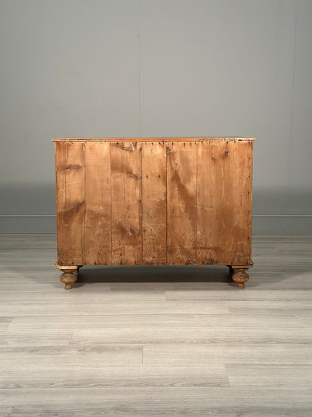 Victorian Pine Chest Of Drawers