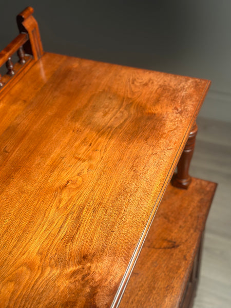 Antique Aesthetic Movement Walnut Buffet Sideboard C.1900