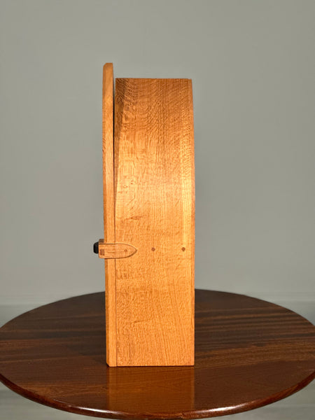 20th Century Ecclesiastical Oak Wall Cupboard