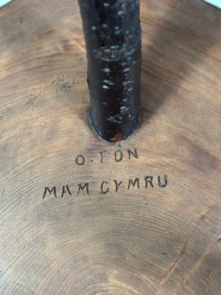 Natural Welsh Love Heart Table