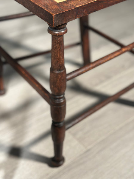 A Pair of Oak Chairs By Waring & Gillow