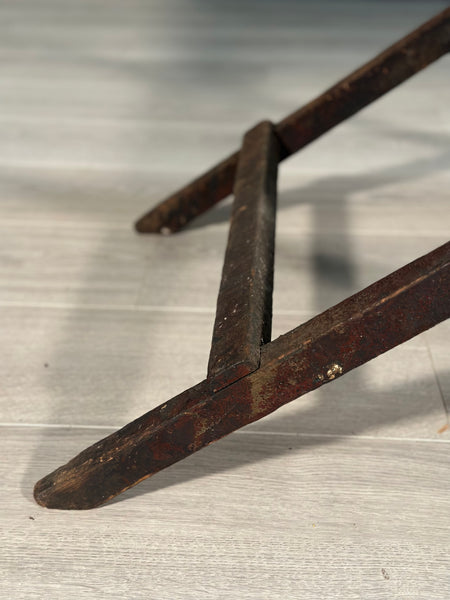 Antique Painter and Decorator Table In Original Paint