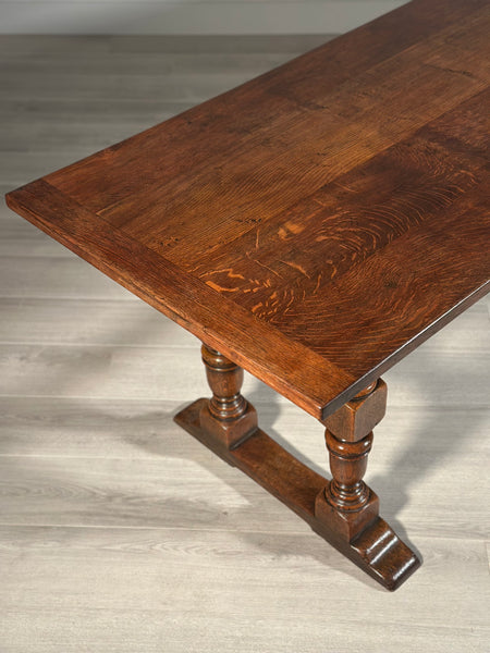 Large Oak Refectory Table C.1900