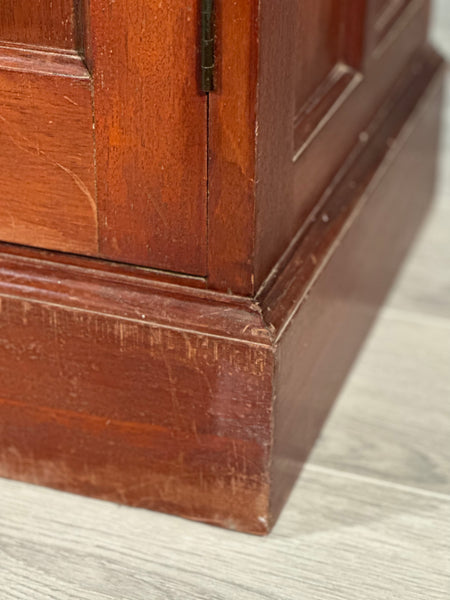Antique Mahogany School Cupboard