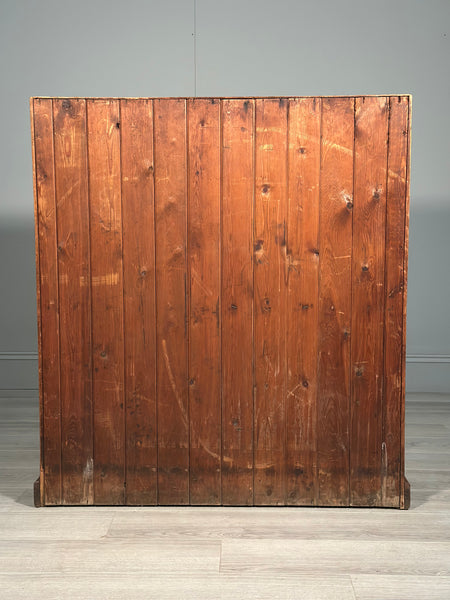 Antique Oak School Cupboard c.1930
