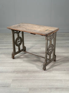 Antique Industrial Table