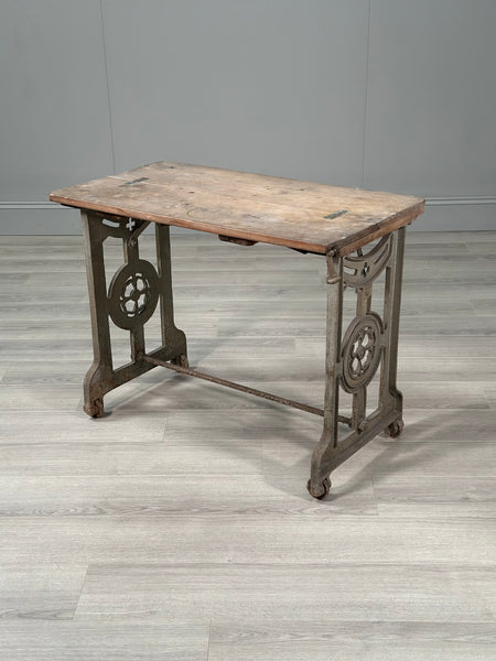 Antique Industrial Table