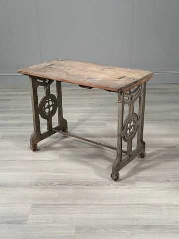 Antique Industrial Table