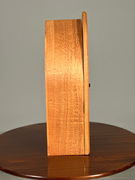 20th Century Ecclesiastical Oak Wall Cupboard