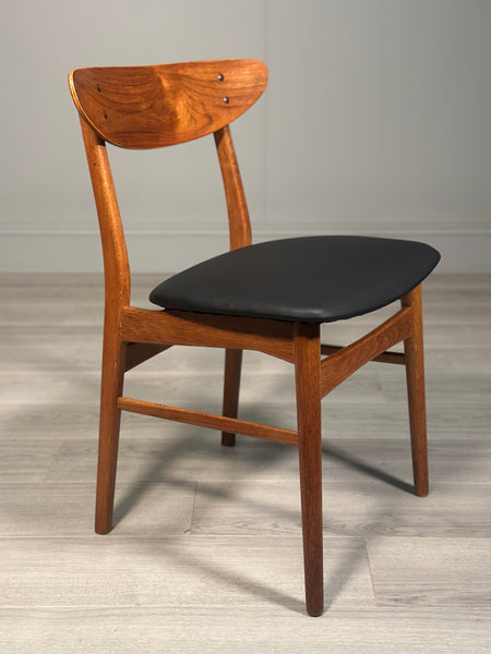 Set Of 6 Danish Teak Dining Chairs from Farstrup Møbler