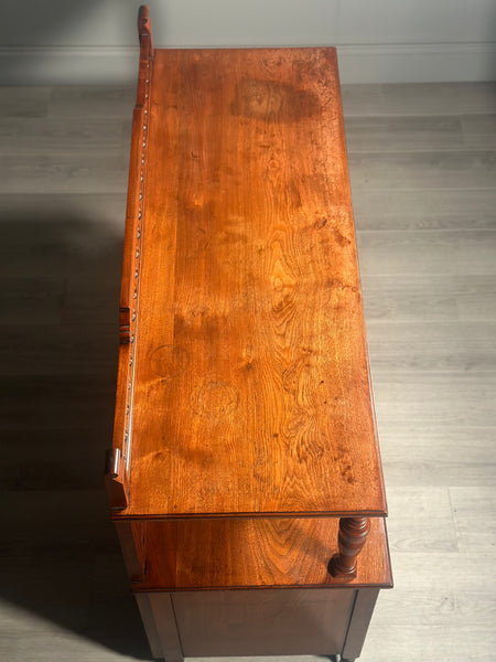 Antique Aesthetic Movement Walnut Buffet Sideboard C.1900