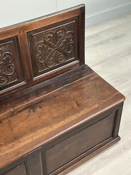 17th Century Oak Settle