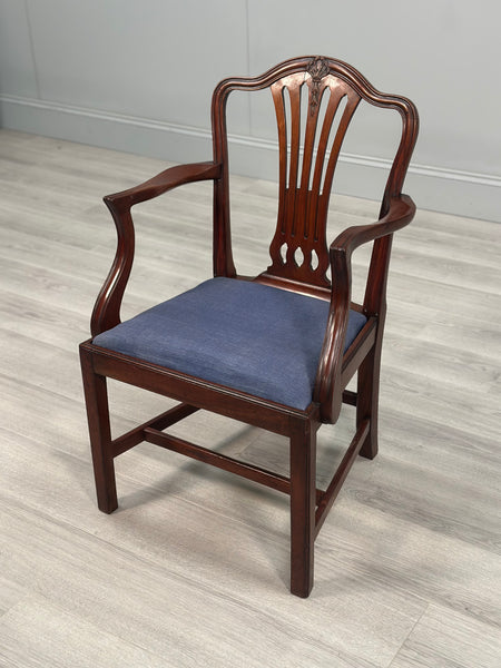Georgian Mahogany Armchair