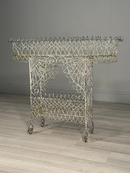 19th Century Wirework Garden Planter